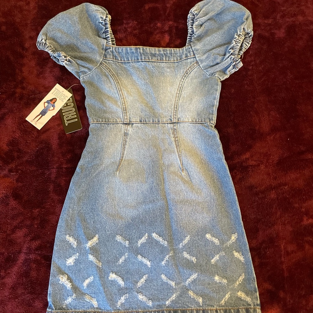 Truce junior jeans dress, S7/8